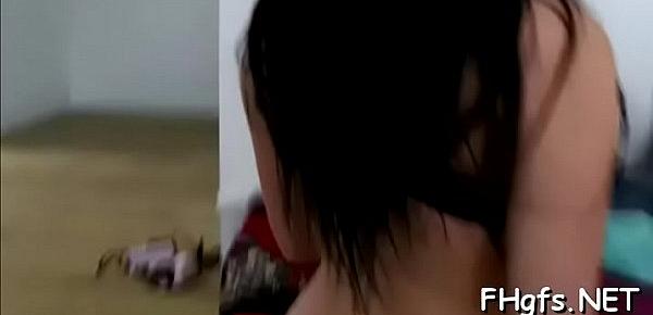  Lovely legal age teenager is in the mood for a priceless fuck session, now